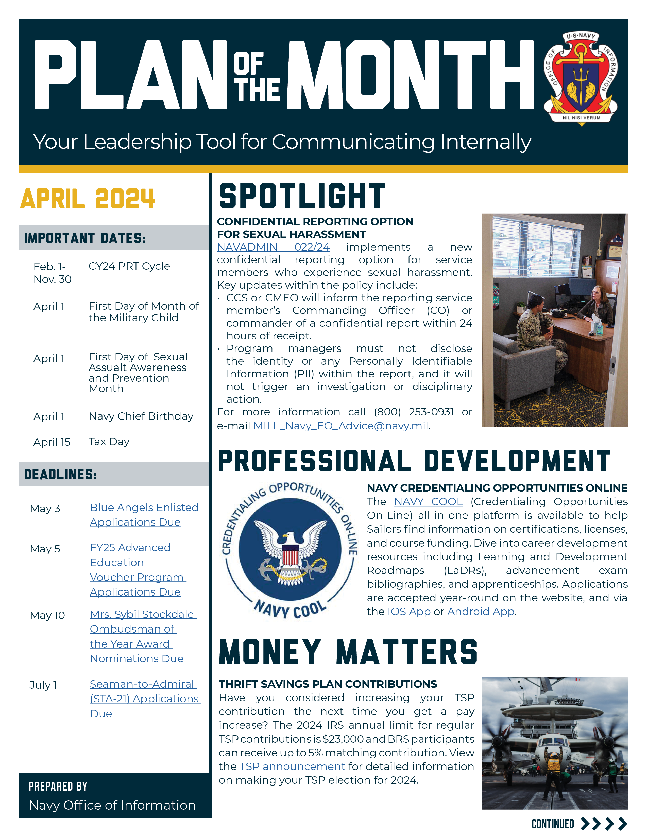 Plan of the Month front cover graphic